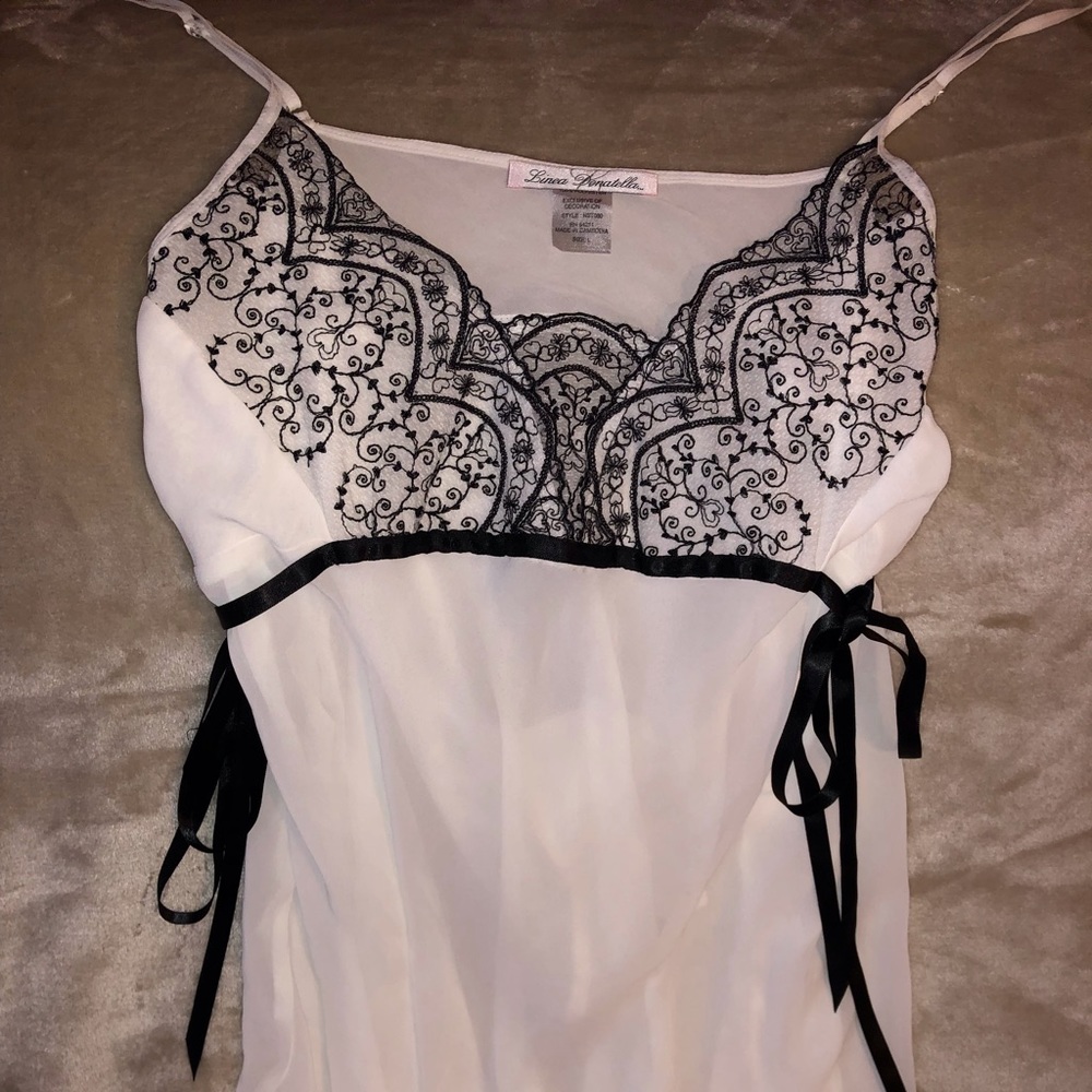 Black & White Lingerie Set (never worn)